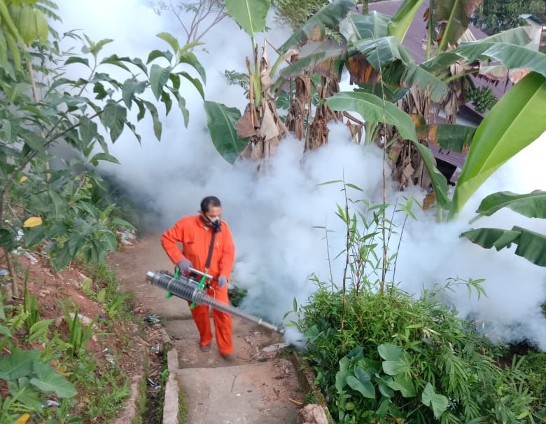 Dinkes Lakukan Fogging di Sejumlah Lokasi Antisipasi Malaria dan DBD