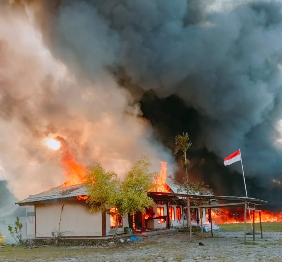 Sejumlah Kantor Pemerintah Dibakar di Yalimo Papua, karena Persoalan ini