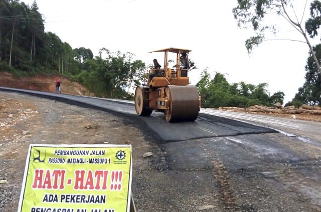 Pembangunan Ruas-ruas Jalan di Tana Toraja Ini Kembali Dilanjutkan