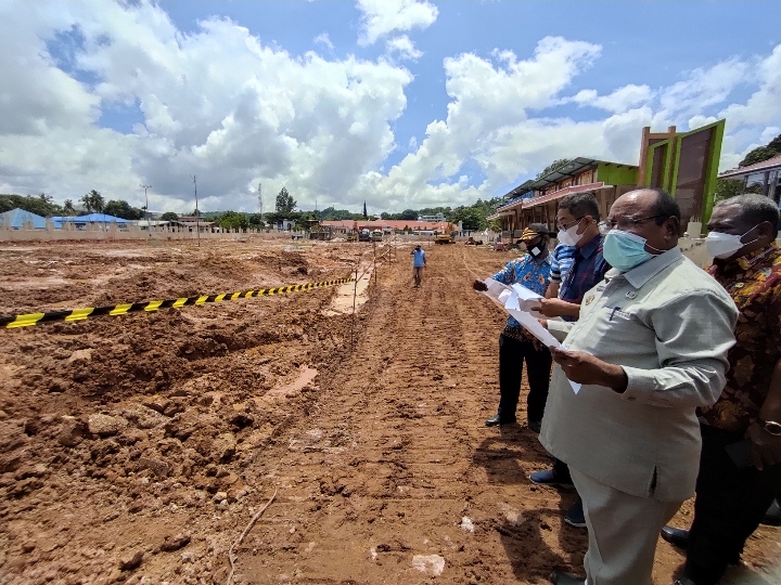 Walikota Sorong Akan Rampungkan Pembangunan Stadion Bewela Sebelum Akhir Masa Jabatan