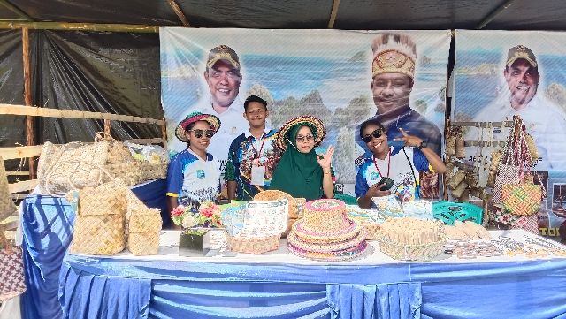 Produk Lokal Masyarakat Raja Ampat Hiasi Festival Suling Tambur di Wejim