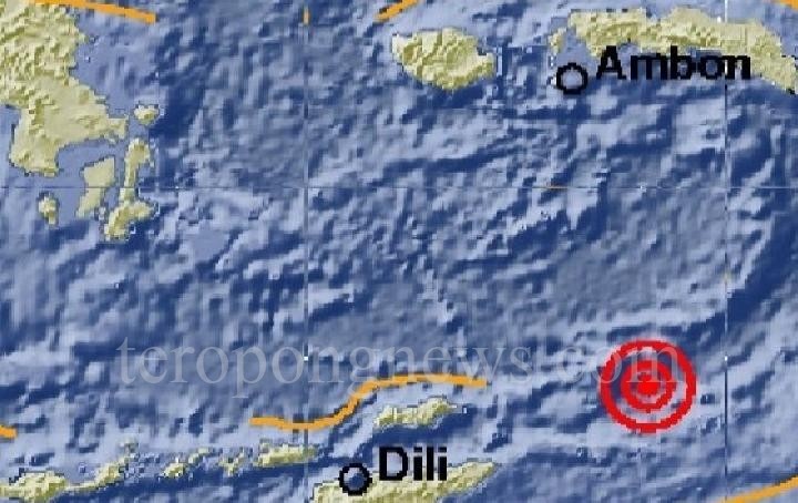 BMKG: Gempa Bumi Bermagnitudo 5,5 Guncang KKT