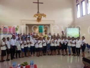 32 Pemuda Jemaat Alfa Wersar Sorsel Ikut Pelatihan Dasar Kepemimpinan