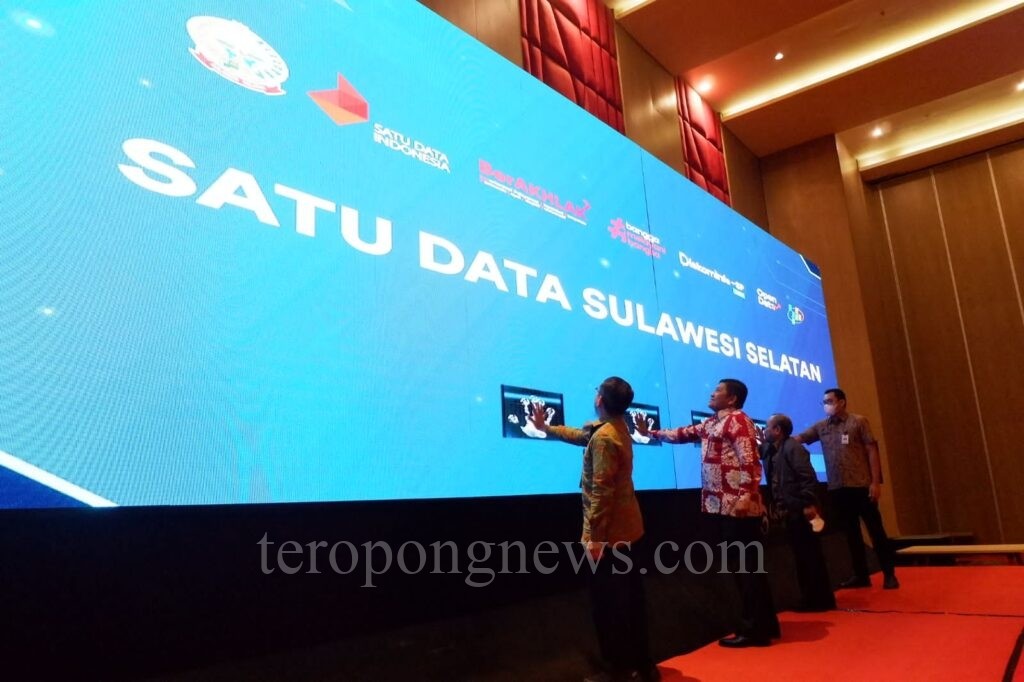 Portal Satu Data Sulawesi Selatan Diluncurkan