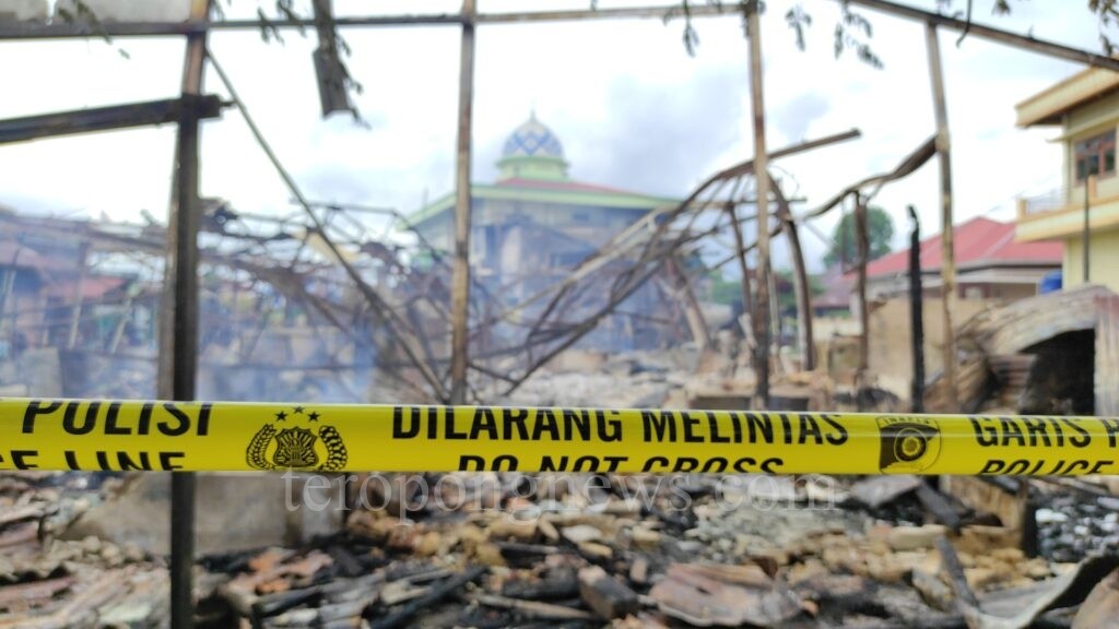 Korsleting Listrik Diduga Jadi Penyebab Kebakaran di Gedung Irian Bakti Pulau Doom