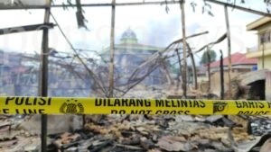 Korsleting Listrik Diduga Jadi Penyebab Kebakaran di Gedung Irian Bakti Pulau Doom