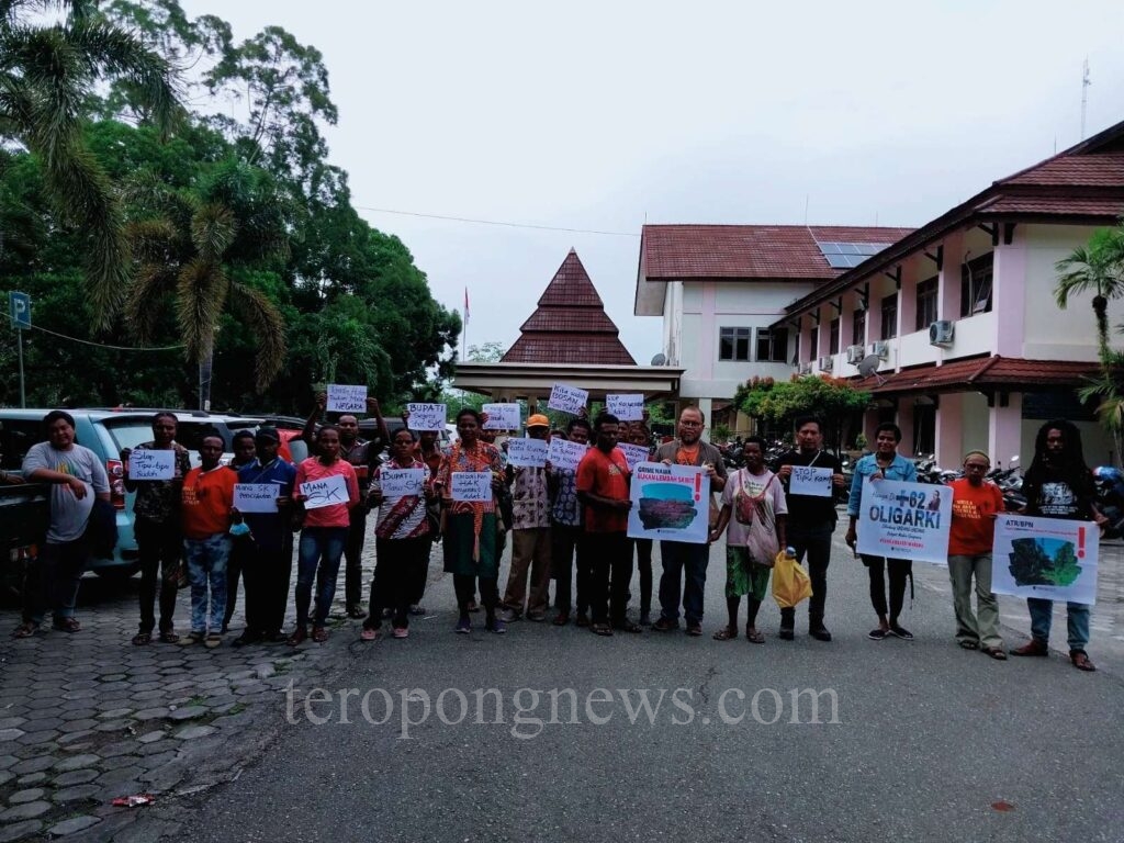 Pemkab Jayapura Dinilai Tidak Hormati Hak Masyarakat Adat Grime Nawa