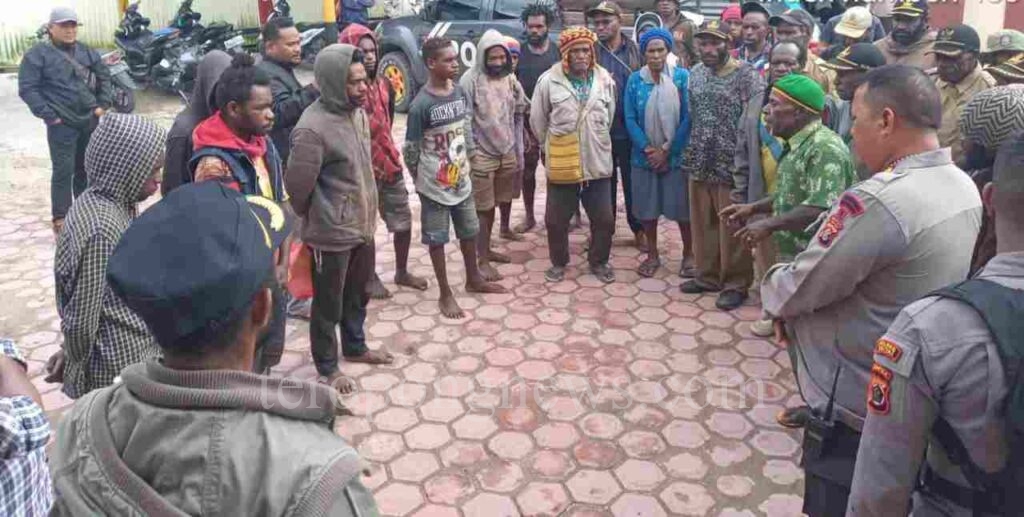Tiga Warga Jadi Tersangka Kasus Pembakaran Pasar di Deiyai Papua Tengah