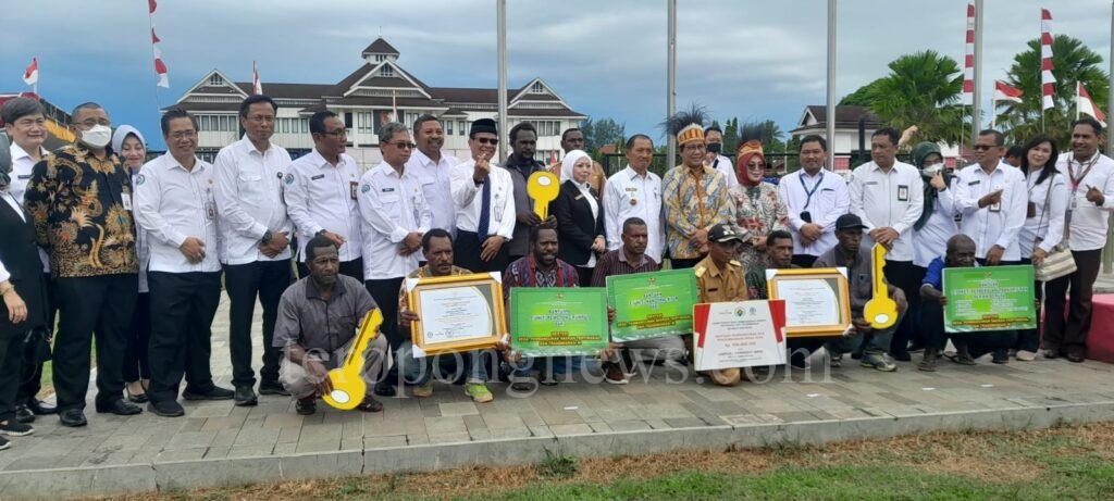 Menteri PDTT Abdul Halim Hadiri Upacara HBT ke-72 di Merauke