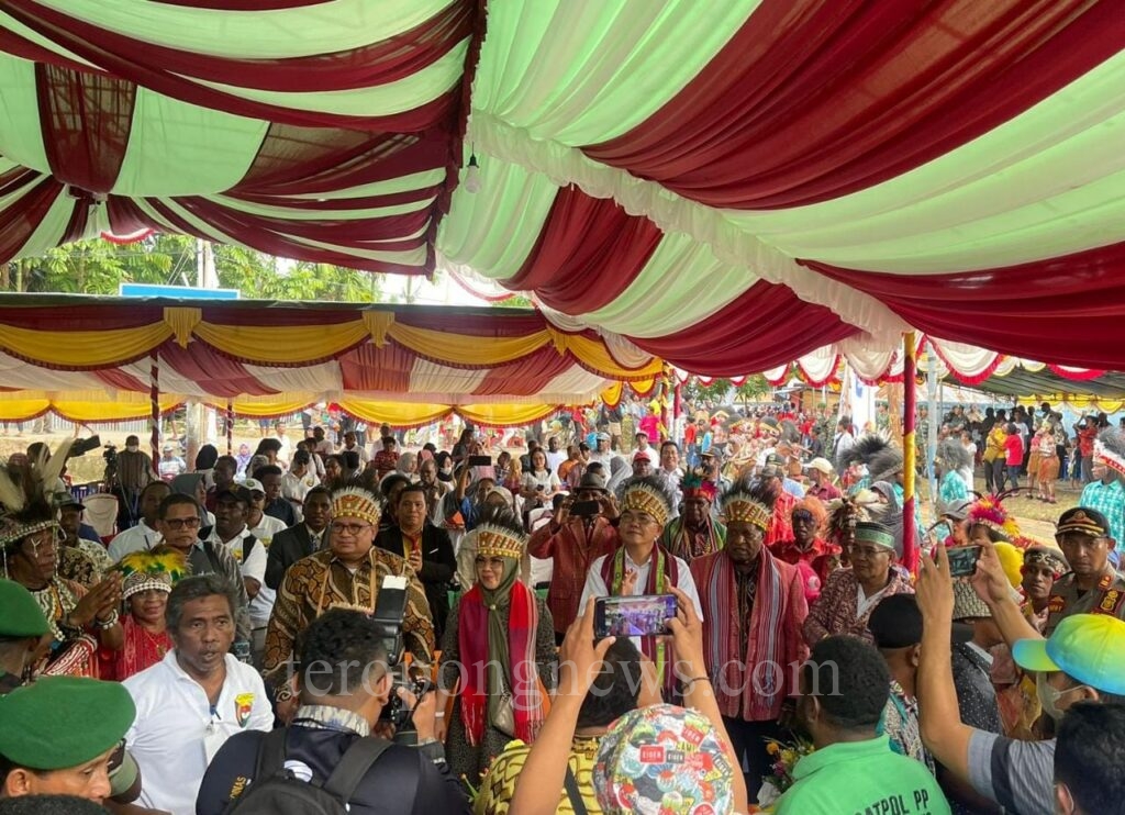 Pesta Rakyat Sambut Kedatangan Pj. Gubernur PBD Berlangsung Meriah