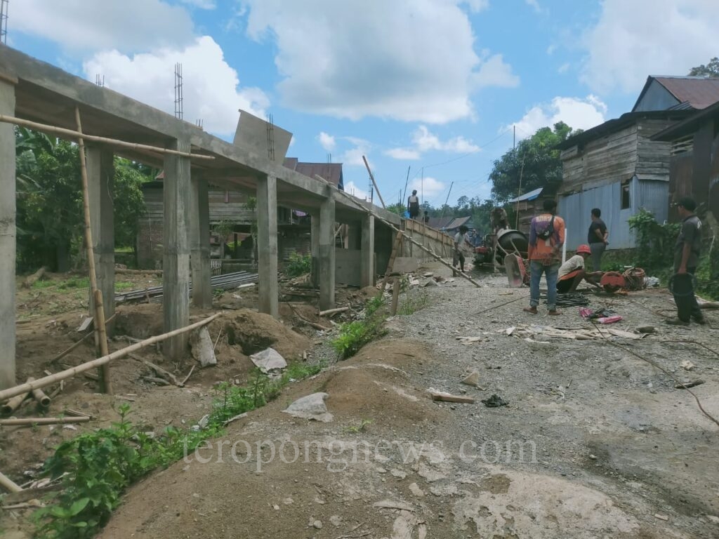 Progres Pembangunan Jembatan Gantung Pituriase Sudah 75 Persen