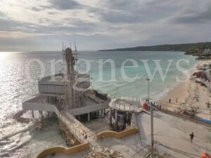 Progres Pembangunan Masjid Terapung Bira di Bulukumba Sudah 90 Persen