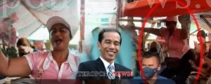 Terima Bantuan, Ibu-ibu ini Berjoget Dihadapan Presiden Jokowi