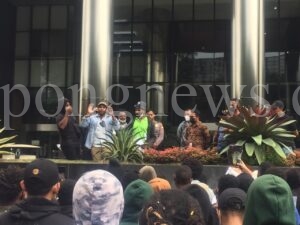 Temui Massa Aksi, KPK Terima Aspirasi Front Mahasiswa Papua