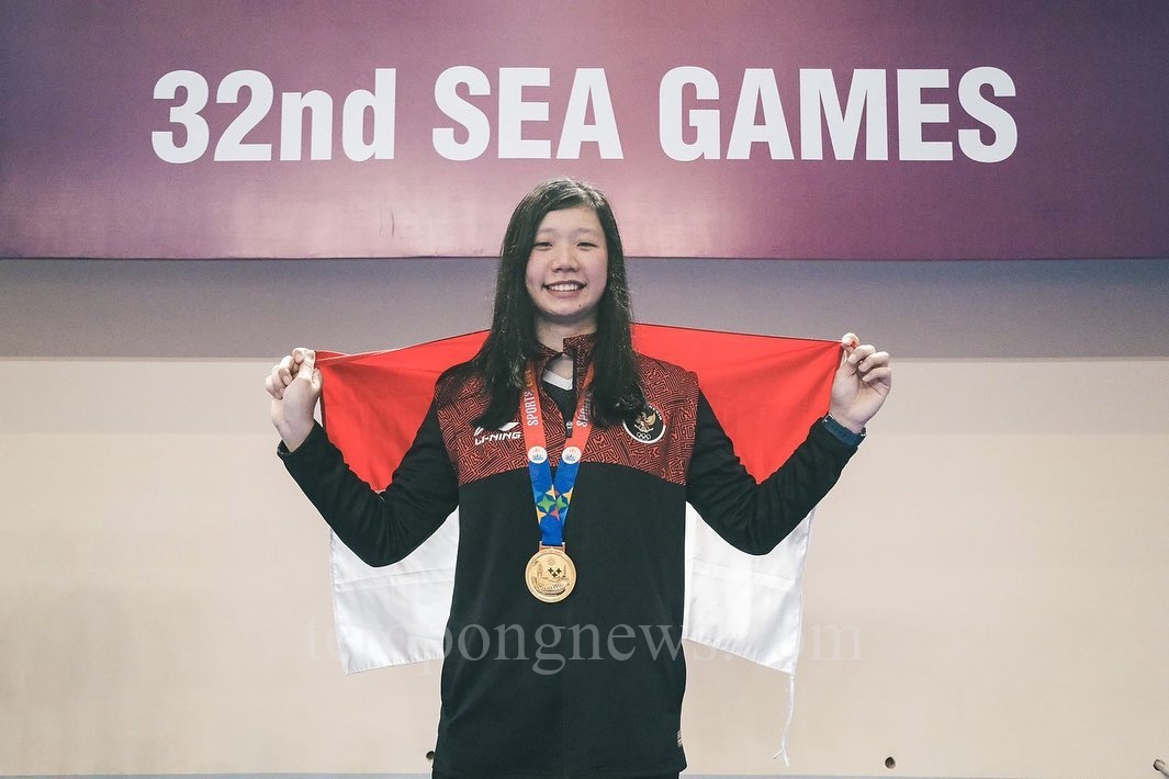 Atlet Asal Bandung Ini Sabet Medali Emas di SEA Games Kamboja 2023