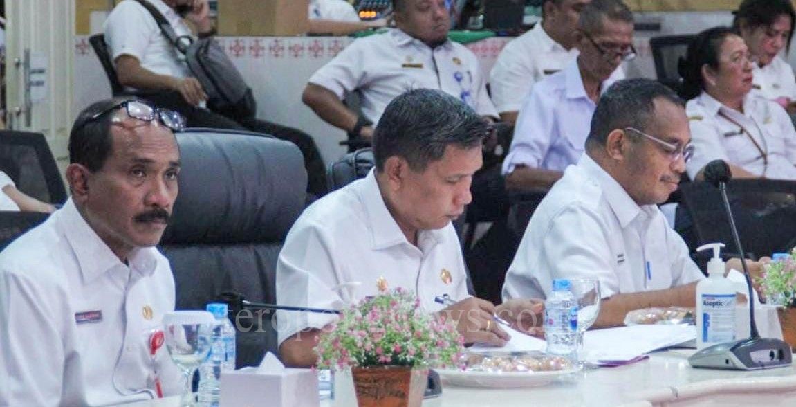 Penjabat Wali Kota Ambon Ikuti Rakornas Pengawasan Intern