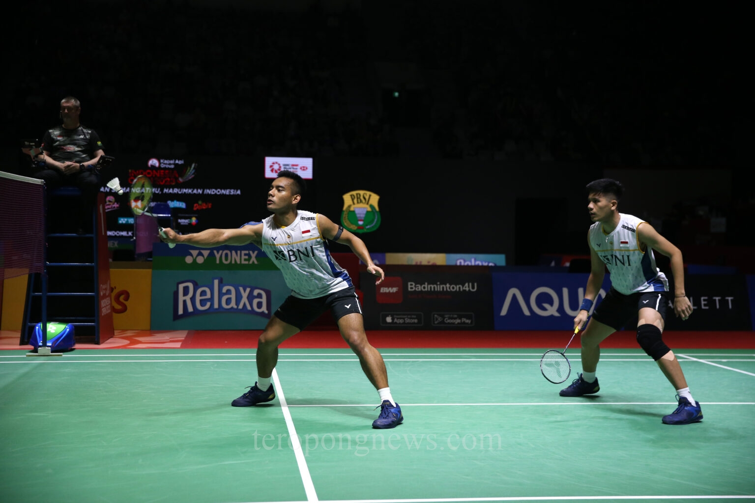 Yeremia dan Pramudya Tak Menyangka Bisa Lolos ke Semifinal Indonesia Open 2023