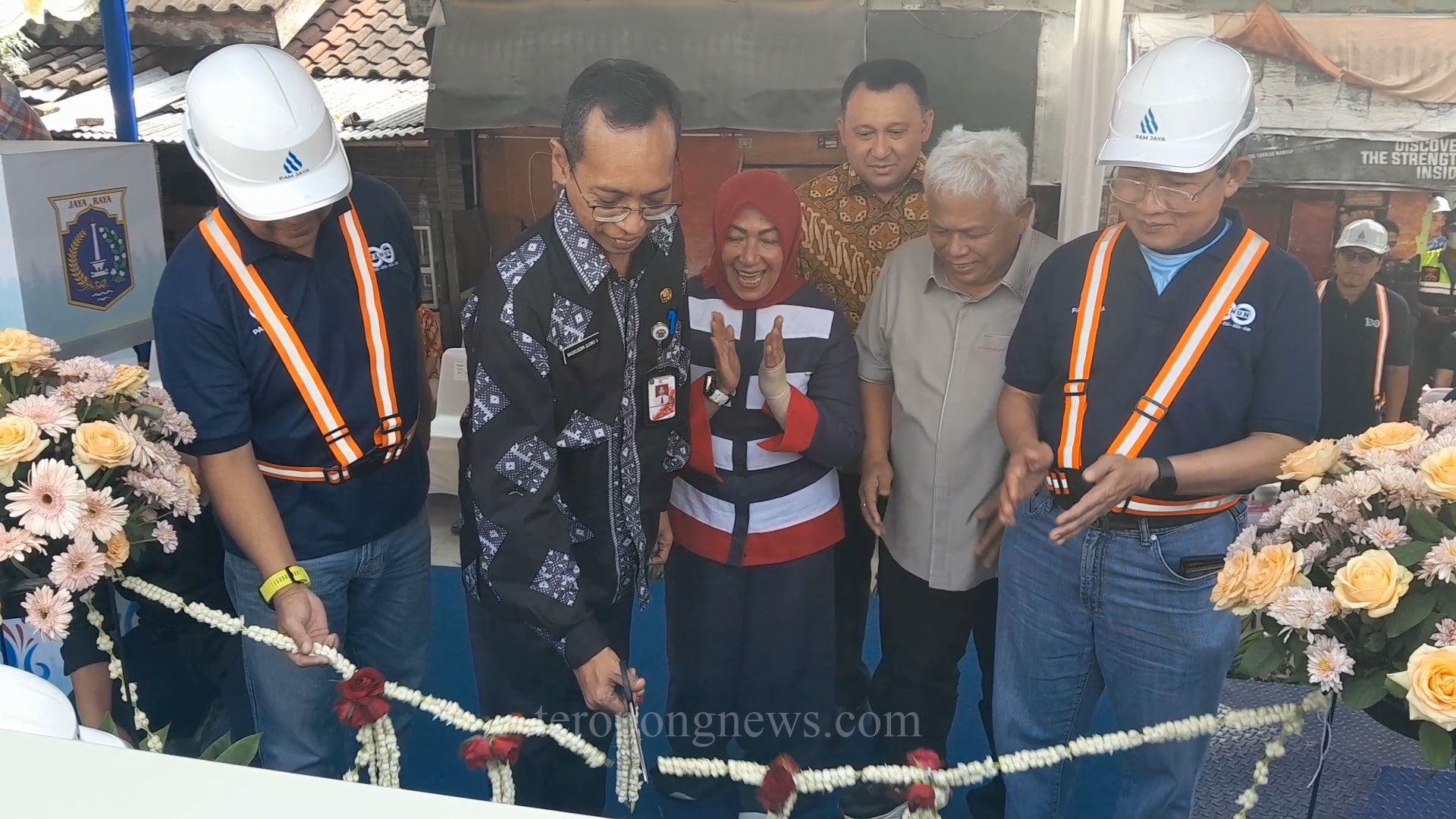 PAM Jaya Resmikan Reservoir Komunal Duri Kosambi, Jawab Keluhan Warga Soal Air Bersih