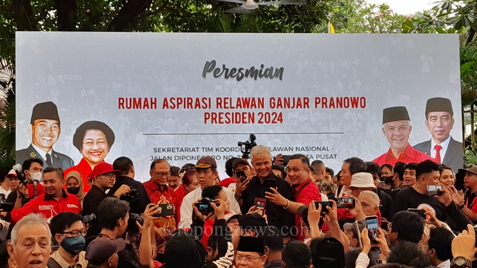 Ganjar Pranowo Yakin Sebagian Besar Relawan Jokowi Mendukungnya di Pilpres 2024