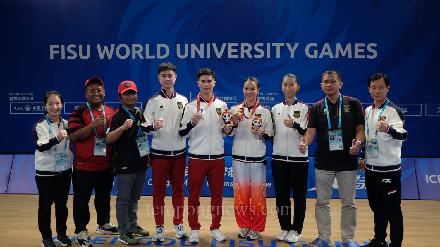 Perolehan Sementara FISU World University Games 2021, Indonesia Raih Dua Medali di Cabor Wushu
