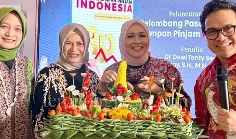 Buku “Gelombang Pasang Koperasi Simpan Pinjam Indonesia” Diluncurkan