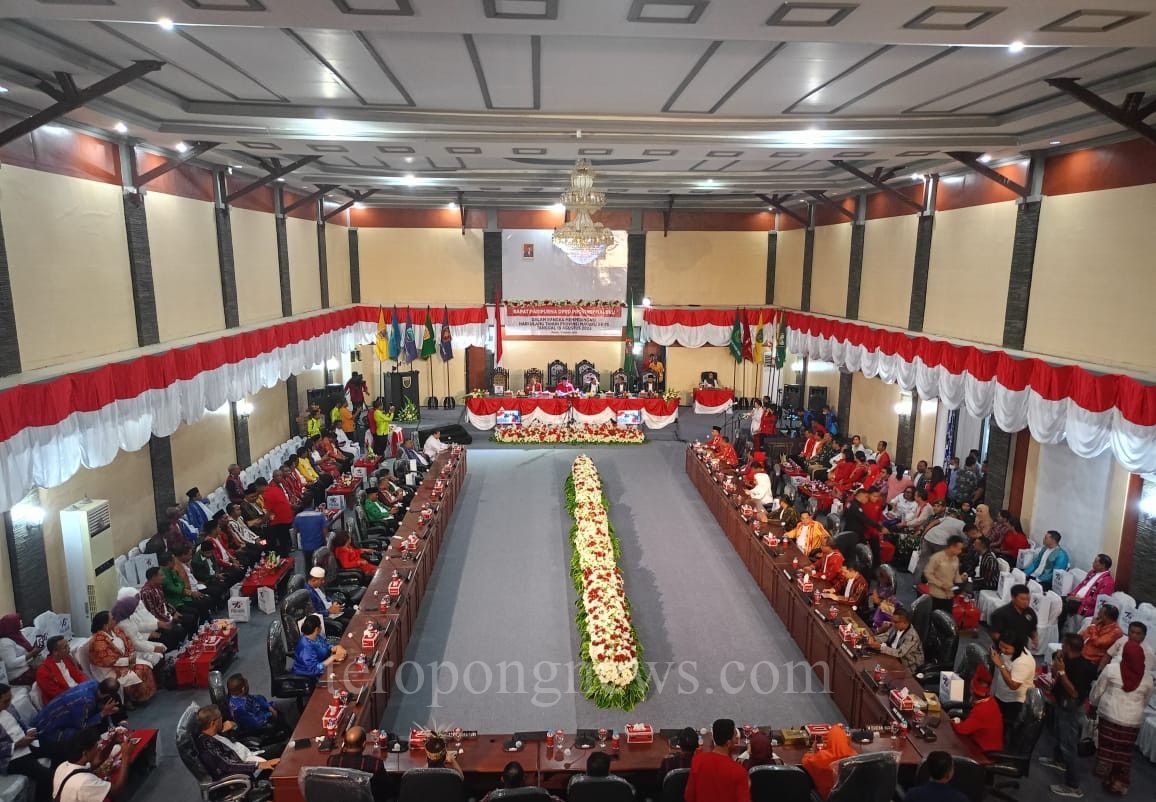 DPRD Gelar Rapat Paripurna HUT Provinsi Maluku ke-78 di Masohi