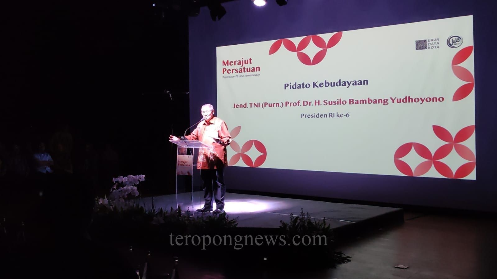 Pidato Kebudayaan di TIM, SBY: Because The Art Is Free!