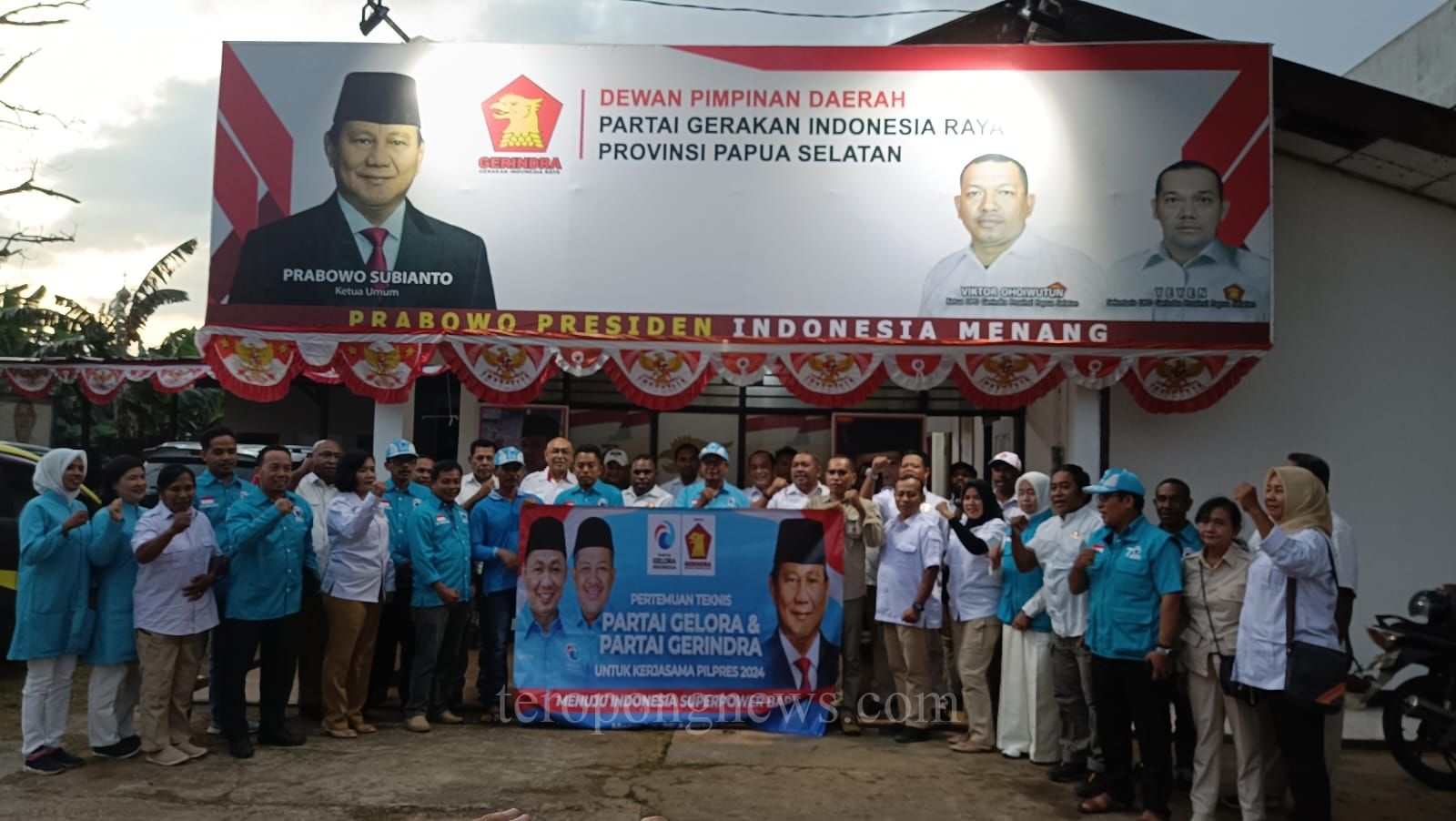 Koalisi Partai Gelora dan Gerindra PPS Siap Menangkan Prabowo Subianto