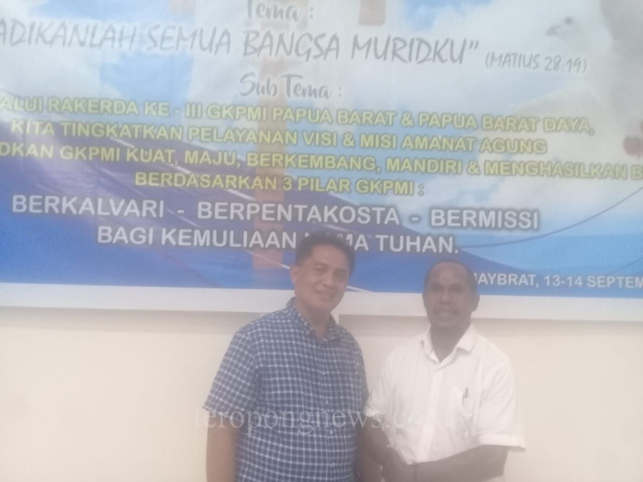 Penutupan Raker III GKPMI, Pdt. Yosepus Padoma Optimis GKPMI  Bakal Jaya di Tanah Papua