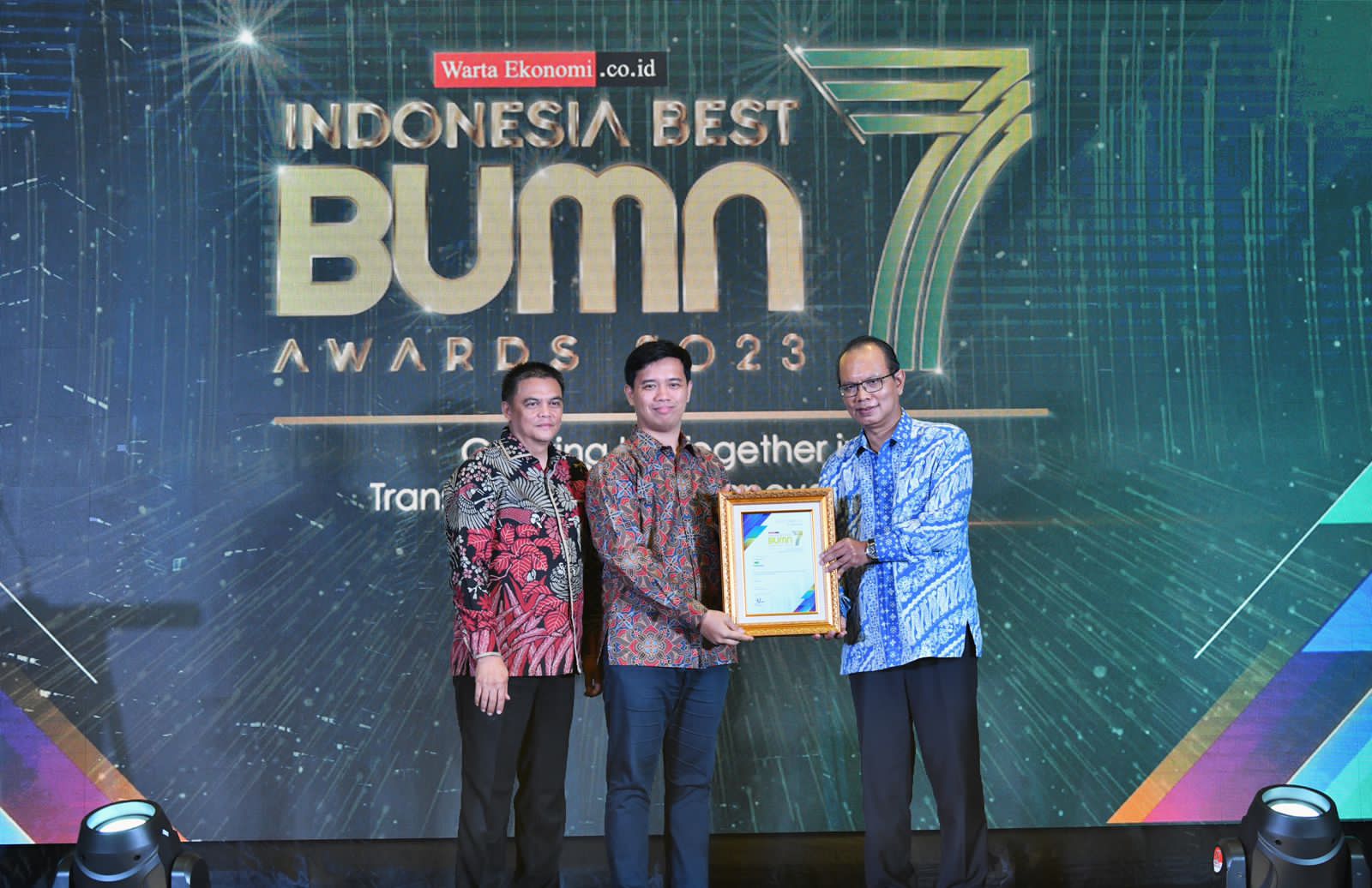 Pegadaian Raih Penghargaan Indonesia Best BUMN Awards Kategori Best SOE 2023