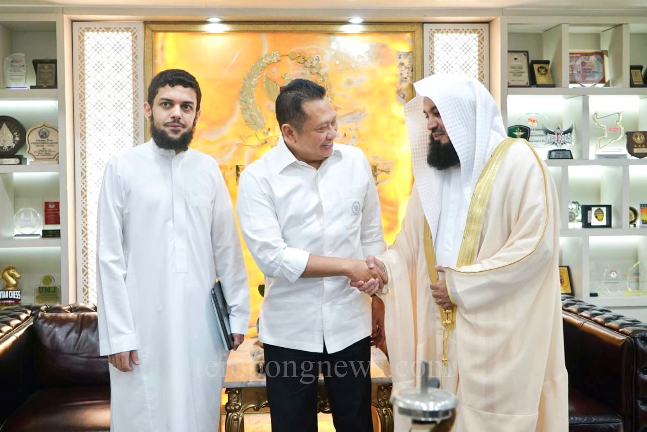 Menerima Tokoh Muslim Dunia, Ketua MPR RI Jajaki Kerjasama Investasi Pengusaha Indonesia di Arab Saudi