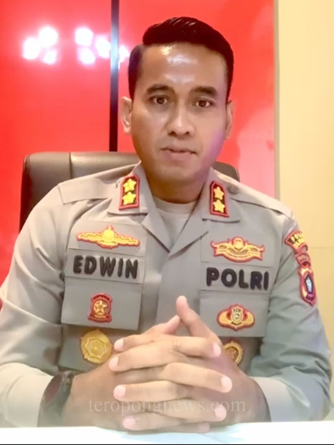 Kapolres Raja Ampat Ucapkan Selamat HUT TNI ke-78 Tahun 2023