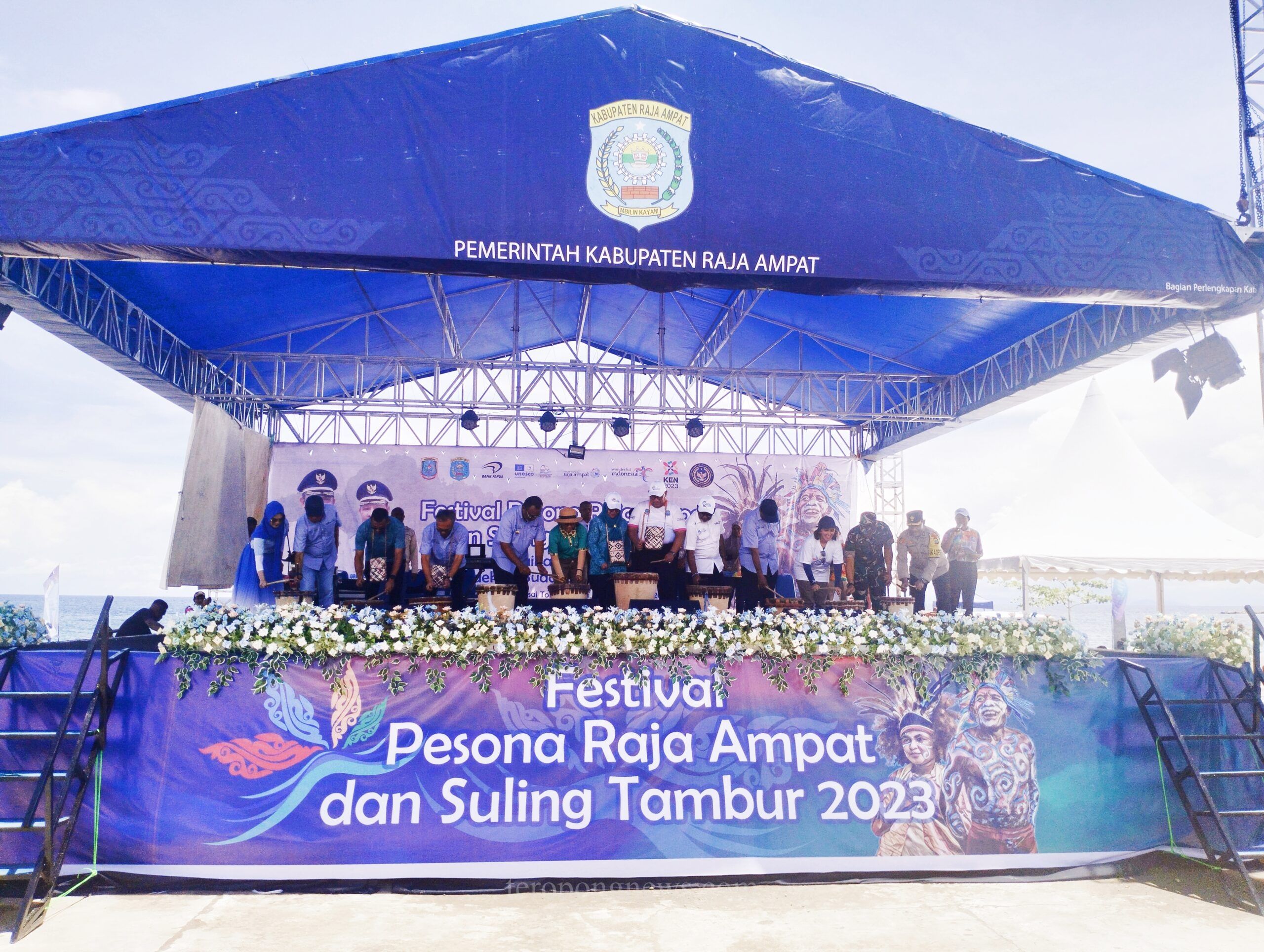 Pembukaan Festival Suling Tambur, Bupati AFU Serukan Pentingnya Promosi Pariwisata