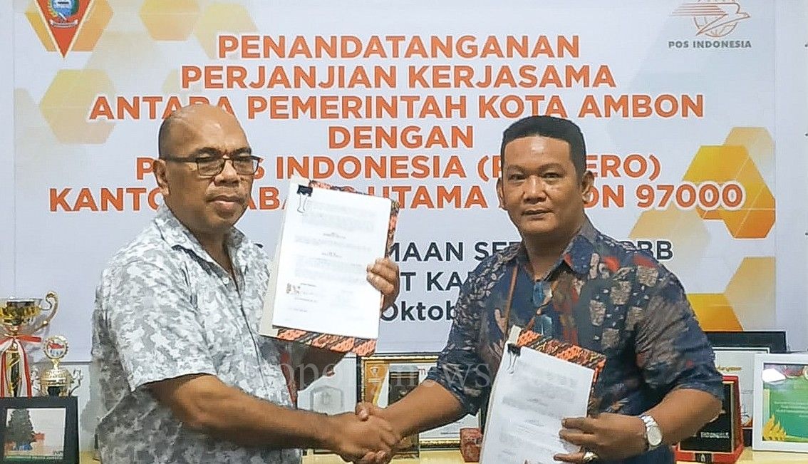 BPPRD Ambon-PT. Pos Indonesia Jalin Kerjasama Terkait Ini