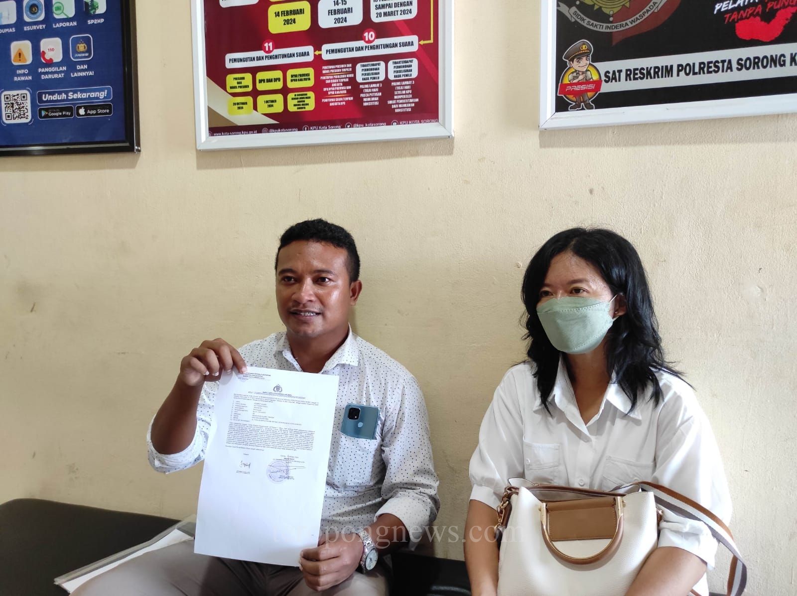 Diancam Keluarga Sendiri, IRT di Sorong Lapor ke Polisi
