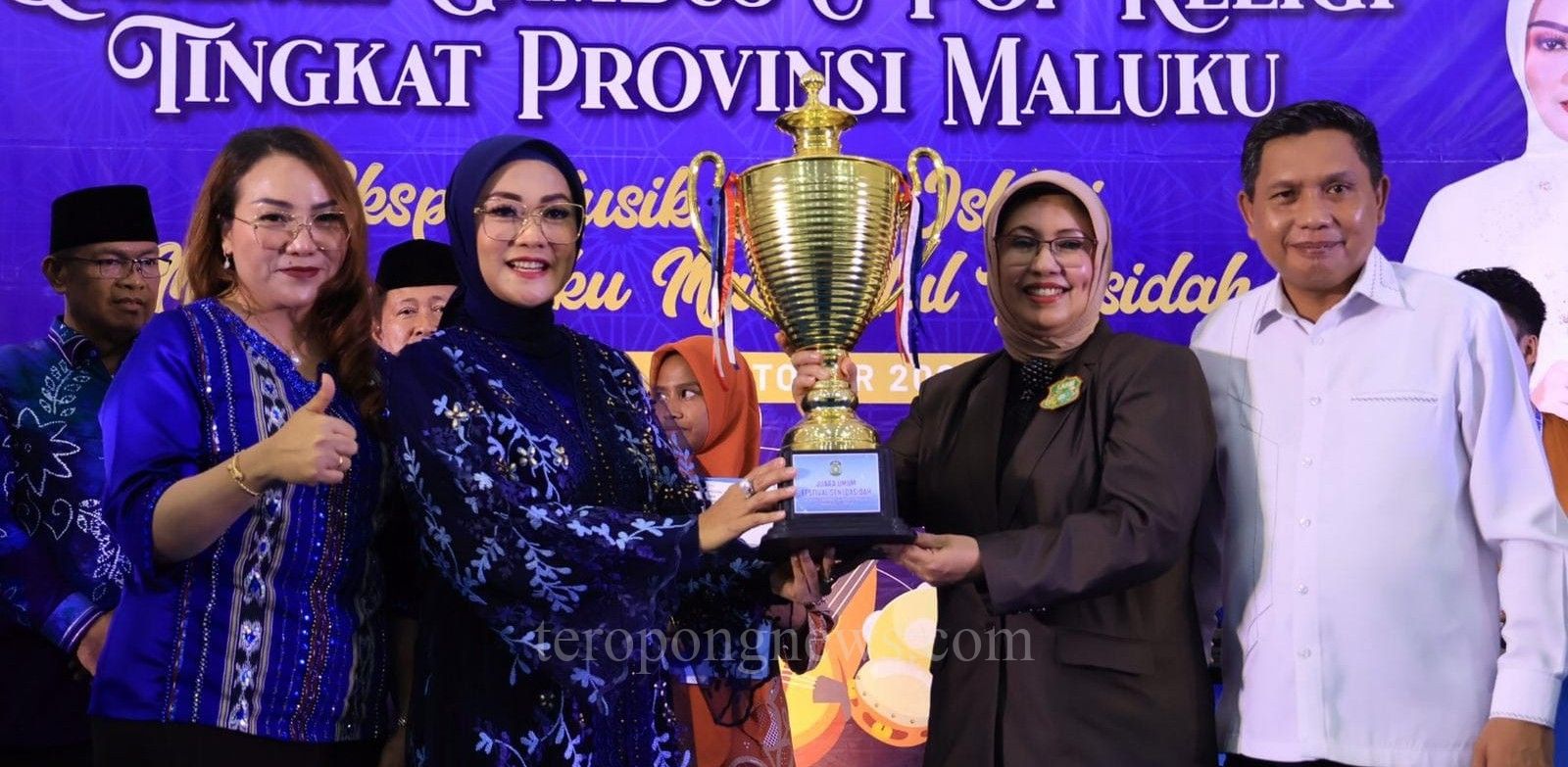 Salut! Lasqi Ambon Juara Umum Lomba Bintang Vokalis Qasidah Tingkat Provinsi Maluku