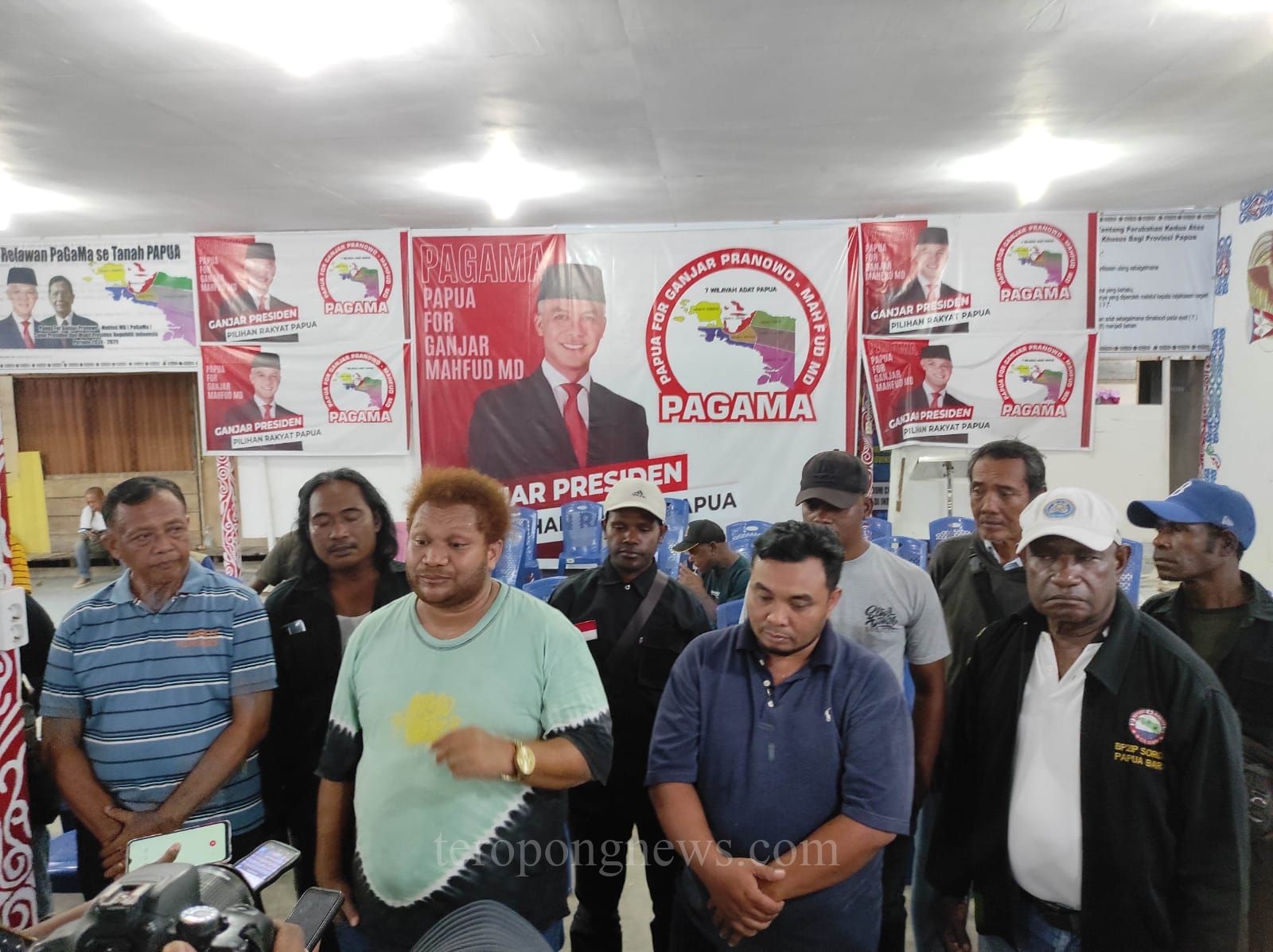 Ganjar Pranowo Dijadwalkan Bertemu Masyarakat Adat Papua dan Relawan