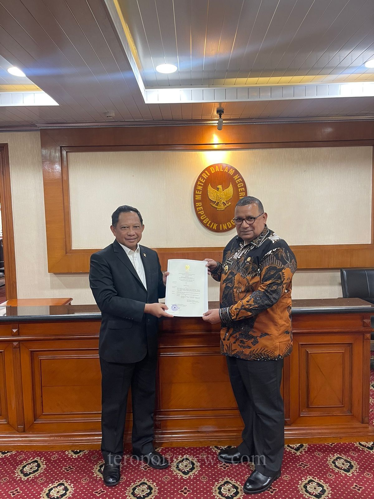 Kemendagri Perpanjang SK PJ Gubernur Papua Barat Daya. Mus’ad : Syukur dan Terimakasih