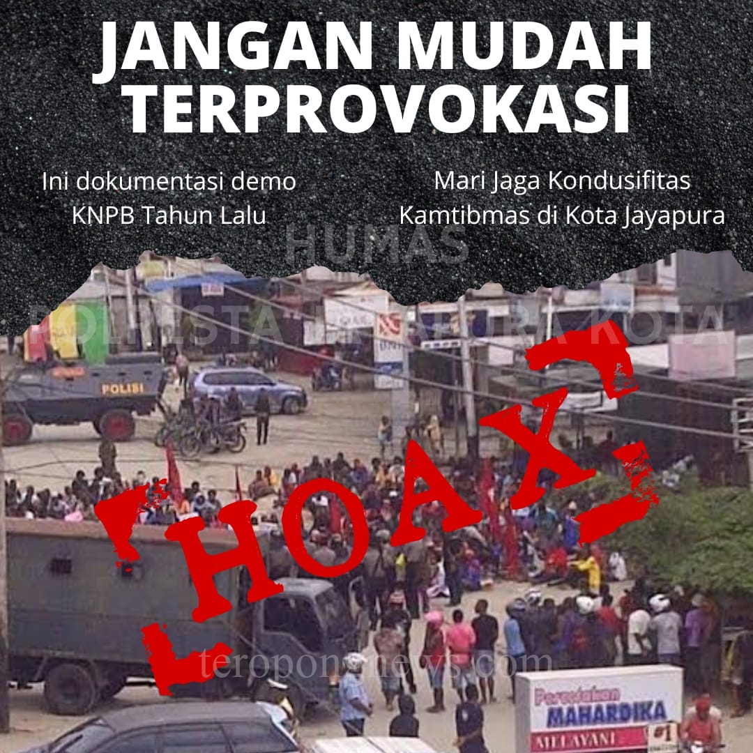 Kabid Humas Polda Papua : Kami Harapkan Warga Kota Jayapura dan Sekitarnya Agar Tetap Tenang