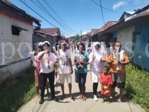 Gaungkan Pilpres Sekali Putaran, Relawan GSP Disambut Hangat Masyarakat Papua Barat Daya