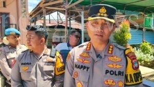 Polresta Sorong Kota Terjunkan 10 Personil Untuk Amankan PSU di TPS 20 Malaingkedi