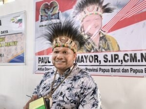 Unggul di DPD RI, Paul Fincen Mayor Sampaikan Terimakasih Kepada Masyarakat Papua Barat Daya