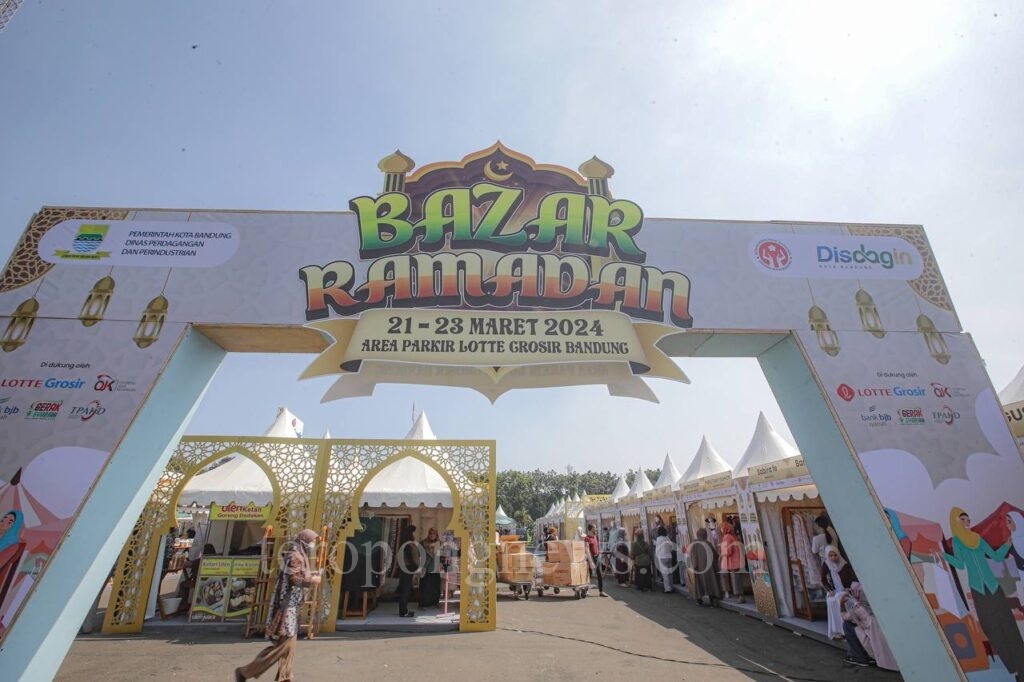 Puluhan Pelaku UMKM Tawarkan Produk Bermutu di Bazar Ramadan Kota Bandung