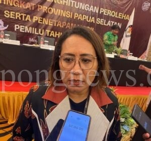 Ketua KPU Papua Selatan Menskorsing Pelaksanaan Pleno Rekapitulasi Kabupaten Mappi