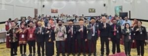 Seremoni Rapat Pleno Rekapitulasi KPU PBD Resmi Dimulai, Komisioner KPU Kota Sorong Terlihat Tak Lengkap