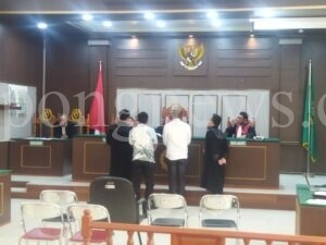 Drama Kena Sial Tindak Pidana Pemilu di Kabsor Dipertontonkan di Muka Majelis Hakim