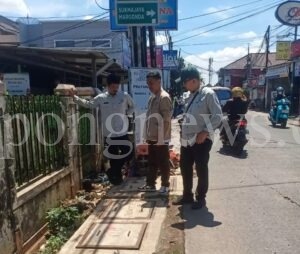 DPUPR Depok Lakukan Kajian Keberadaan Tiang di Simpang Jalan Lafran Pane