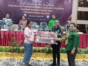 Badan Adhoc Papua Selatan Kategori Sakit dan Laka Kerja Terima Santunan