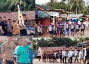Turnamen Sepak Bola Karang Taruna CAP Desa Tabuyung Di Meriahkan Dengan Pawai Sekeliling Desa