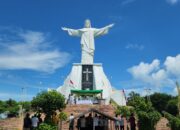 Peresmian Patung Kristus Raja Pulau Habe. Foto-Ist/TN